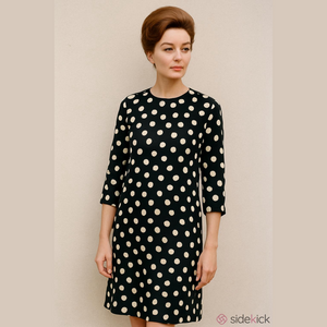 Stockholm Atelier Other Stories Black White Sheath Dress US 8